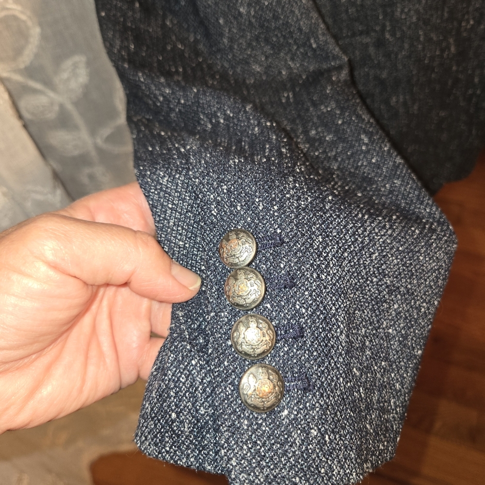 Banana Republic Dark Gray Blazer - Picture 6 of 11